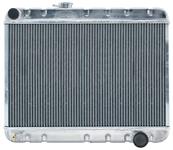 Radiator, Aluminum, Cold-Case, 1966-67 G.T.L, Non-AC, 20-1/8" H x 25-1/4" W