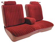 Seat Upholstery, 1982-87 El Camino, Front Notchback Bench, Vinyl