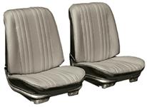 Seat Upholstery Kit, 1969 Chevelle, Front Split Bench/Coupe Rear, Leatherette