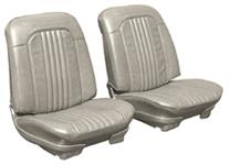 Seat Upholstery, 1971-72 Chevelle, Front Buckets, Leatherette