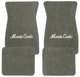 Floor Mats, Essex, 70-88 Monte Carlo Script