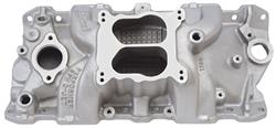 Intake Manifold, Edelbrock, Performer RPM, SB Chevy, Spread Bore