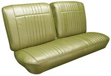 Seat Upholstery, 1966 Bonneville, Front Buckets