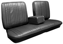 Seat Upholstery, 67 Bonneville, Coupe Rear