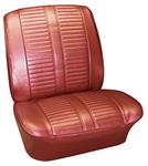 Seat Upholstery Kit, 1965 Catalina 2+2, Front Buckets/Convertible Rear