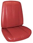 Seat Upholstery, 1967 Catalina 2+2, Coupe Rear