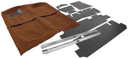 Carpet Kit, Essex, 61-64 Bonn/62-64 Cat, 4dr, HT, AT w/Console, w/Deadener/Sills