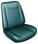 Seat Upholstery, 1966 Grand Prix, Strato Bench w/ Armrest