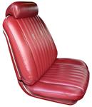 Seat Upholstery Kit, 1969 Parisienne, Front Split Bench/Coupe Rear