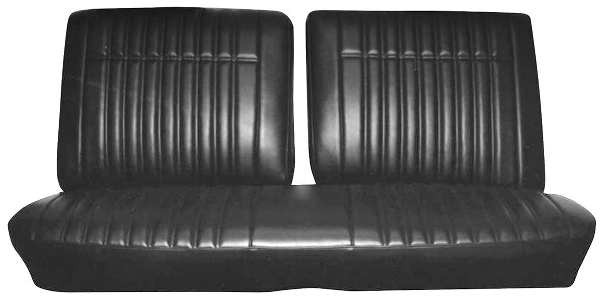 Pui Seat Upholstery Kit 1970 Parisienne Front Split Benchcoupe Rear