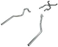 Exhaust Set, Pypes, 1964-72 A-Body, 2.5" Corssmember Back, High Tuck w/X-Pipe