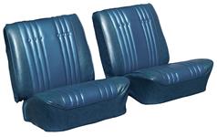 Seat Upholstery, 1965 Skylark, GS Front Buckets LEG