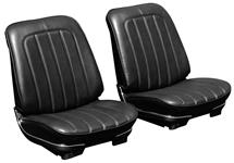 Seat Upholstery, 1970 Skylark, Custom/GS Front Buckets LEG