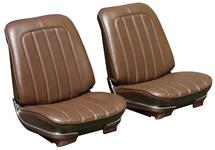 Seat Upholstery, 1970 Skylark, Custom/GS Front Split Bench w/o Armrest PUI