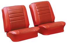 Seat Upholstery Kit, 1965 Chevelle, Front Buckets/Coupe Rear DI
