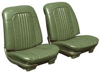 Seat Upholstery, 1971-72 Chevelle, 4dr Sedan Rear PUI