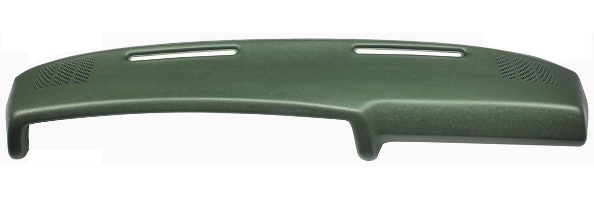 Dash Pad, Vinyl-Wrapped Foam, 1970-72 Chevelle/El Camino/Monte Carlo,  Stereo Dark Green (70) SELECT