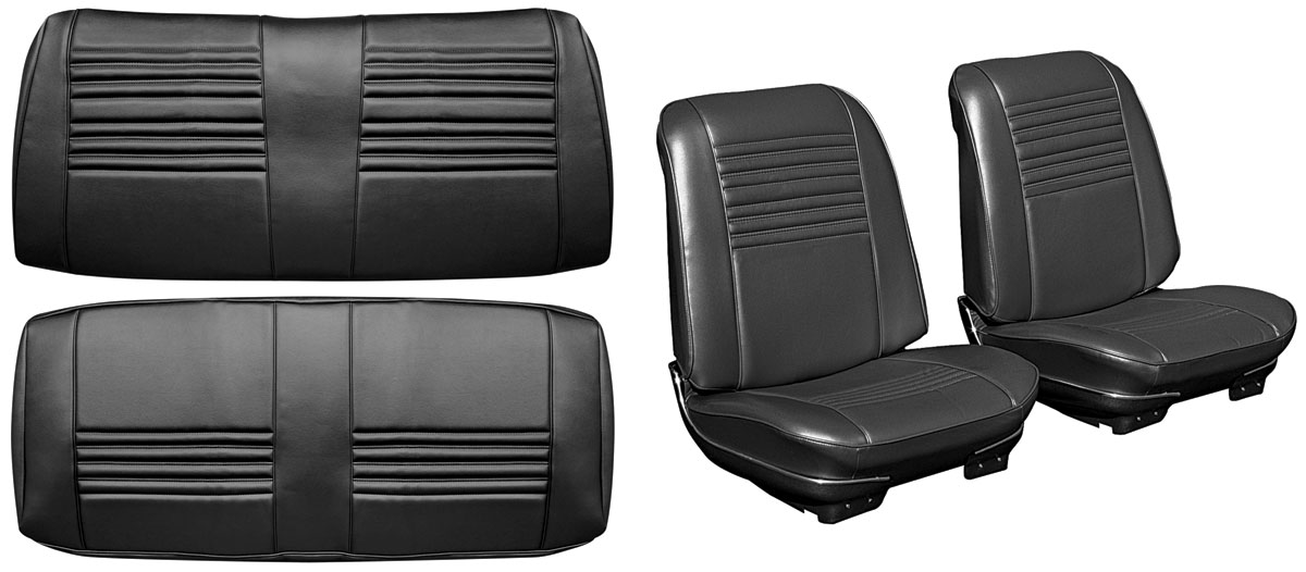 Seat Upholstery Kit 1967 Chevelle Beaumont Front Buckets