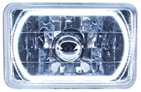 Headlight Assembly, Sealed Beam, Oracle, w/LED Halo 4"x6"