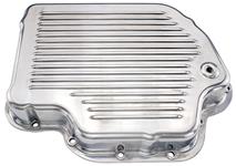 Transmission Pan, Polished Finned Aluminum, TH400, w/Gasket & Hardware