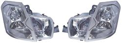 Headlight Assembly, 2003-07 CTS/V w/o Head Light Level, w/o Washer, Halogen, PR