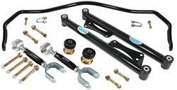 Trailing Arm Set, Rear, Tubular, 1964-67  A-Body, W/ Sway Bar, Black