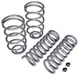 Coil Springs, Hotchkis, 1964-66 A, SB/Pont.400/BB w/Alum.Heads, 4pc, 1" Lowering