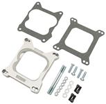 Carburetor Adapter Kit, Open Center, Square Flange to Q-Jet