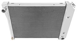 Radiator, Alum. Champion, 68-88 Chevelle/Monte/Regal, 64-9 Sky, 2-Row 3/4" Tube