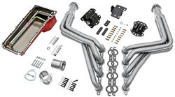 LS Swap Set, Trans Dapt, 1968-72 A-Body, Long-Tube Headers, 4L60E/4L64E/4L70E