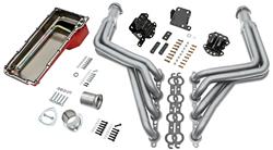 LS Swap Set, Trans Dapt, 1968-72 A-Body, Long-Tube Headers, TH350/TH400