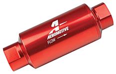 Fuel Filter, Inline, Aeromotive, 40 Micron, ORB-10, 2" OD