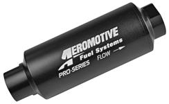 Fuel Filter, Inline, Aeromotive Pro-Series 40-Micron, ORB-12 Ports, 2-1/2"OD