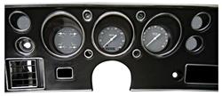 Gauge Conversion Kit, 1970-72 CH/EC/MC, Silver Grey