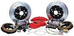 Disc Brake Set, Baer, 1964-77 Chevy A-Body, Extreme+, Rear, 14x1.25