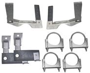 Hanger Set, Exhaust, PYPES, 1968-72 Chevelle/El Camino, w/2.5" Exhaust