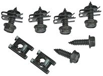 Hardware, Fan Shroud, 1969-72 Pontiac, 12pc