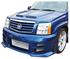 Bumper Cover, 2002-06 Escalade, Duraflex Platinum, 1-Piece, Front