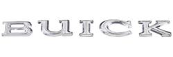 Emblem, Buick Trunk Letters, 1966-67 Skylark, Special, GS