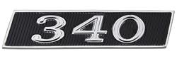 Emblem, Quarter Panel, 1967 "340"