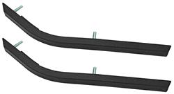 Bumper Guard Insert Strips, Front, 1970-72 Skylark, Pair