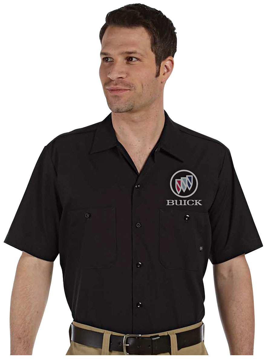 red kap mechanic shirt