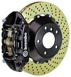 Brake Set, Brembo, 2004-09 XLR/XLR-V, Rear, 2pc 345mm Rotors, 1pc 4P Calipers