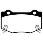 Brake Pads, EBC, 2016-19 ATS-V, Bluestuff, Rear