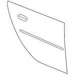 Door Skin, 2003-07 CTS/CTS-V, Rear Right