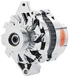 Alternator, Pwr Mstr, 1954-88 GM, CS130, 140A, XS VOLT,6-rib, Unthreaded Adj Ear