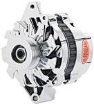 Alternator, Powermaster, 1954-88 GM, CS130, 140A, 6-rib, Side Battery Post