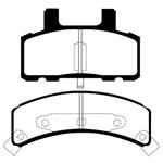 Brake Pads, EBC, 1999-00 Escalade, Ultimax2, Front