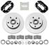 Disc Brake Set, Wilwood CL Dynalite, Ft, 64-72 A-Bdy w/AFX Spdl, 11.00" Rotors