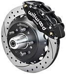 Disc Brake Set, Wilwood Superlite 6R, Front, 64-72 A-Bdy w/AFX Spdl, 12.88" Rtrs